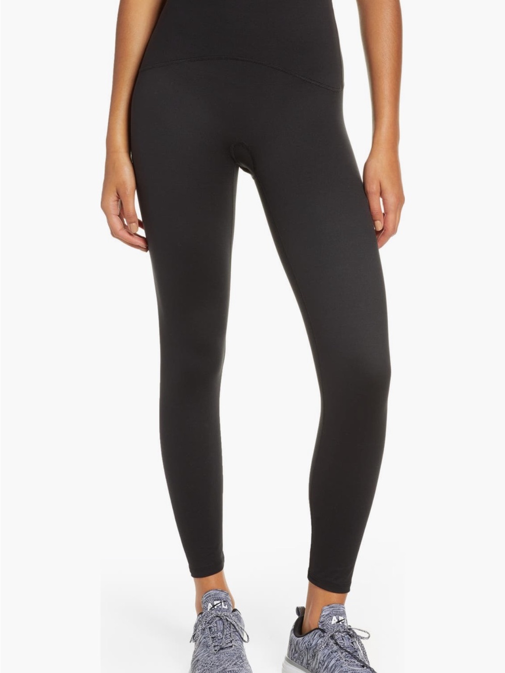 SPANX Booty Boost 7/8 Leggings 23” Very Black  Large